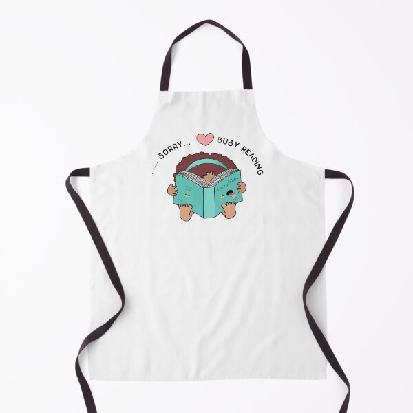 Item preview, Sorry ... Busy Reading, Cute Girl, Book Lover, Teal Version 2 designed and sold by nutmegfairy.