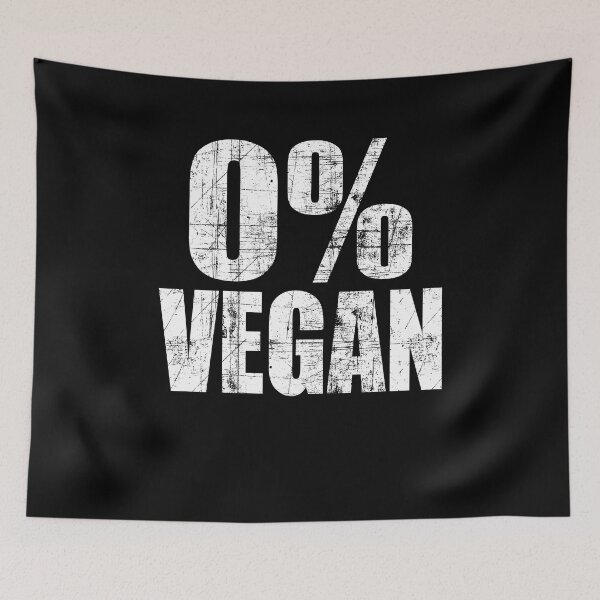Item preview, 0% VEGAN designed and sold by Spoof-Tastic.