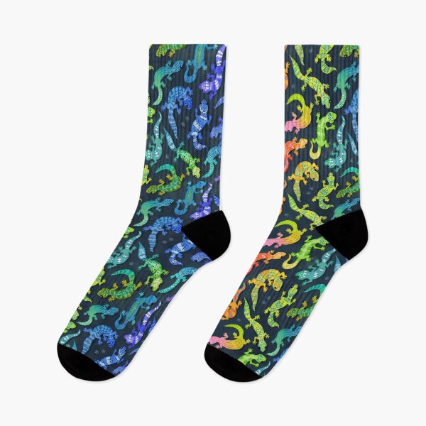 Item preview, Bright rainbow geckos designed and sold by adenaJ.
