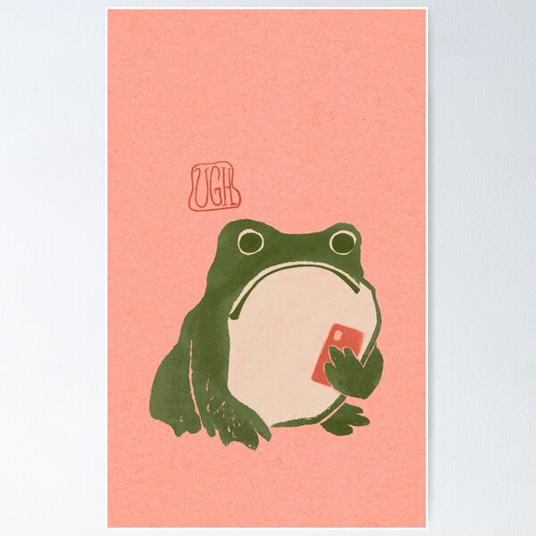 Ugh Matsumoto Hoji Frog Poster