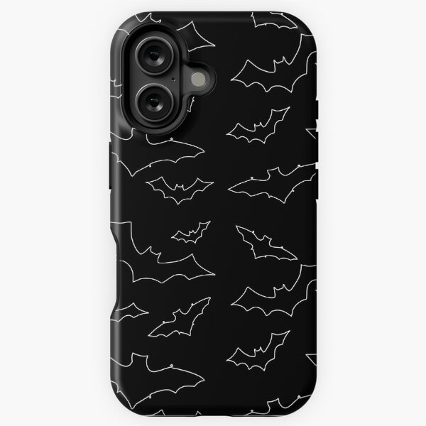 Bats Pattern Kids Spooky Print iPhone Tough Case