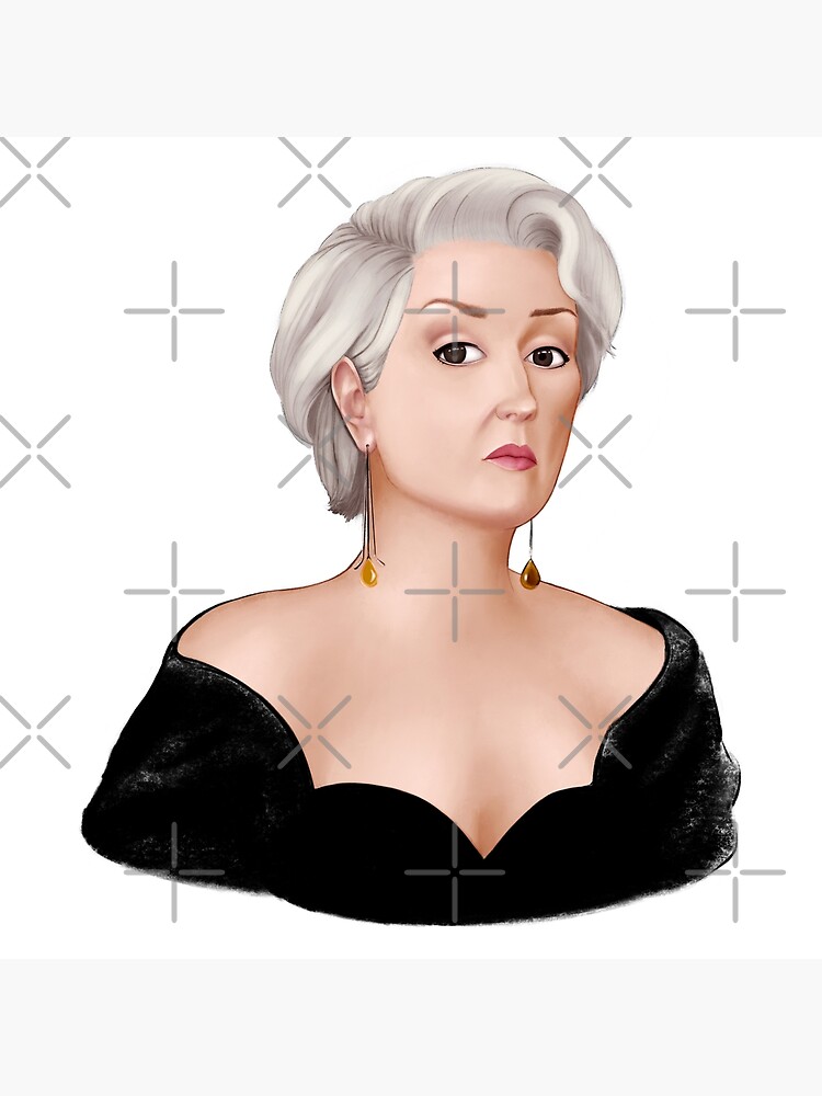 "Miranda Priestly " Poster by enami Redbubble