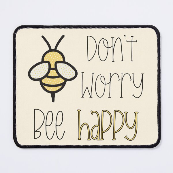 Item preview, Don’t Worry, Bee Happy designed and sold by dadjokingmama.