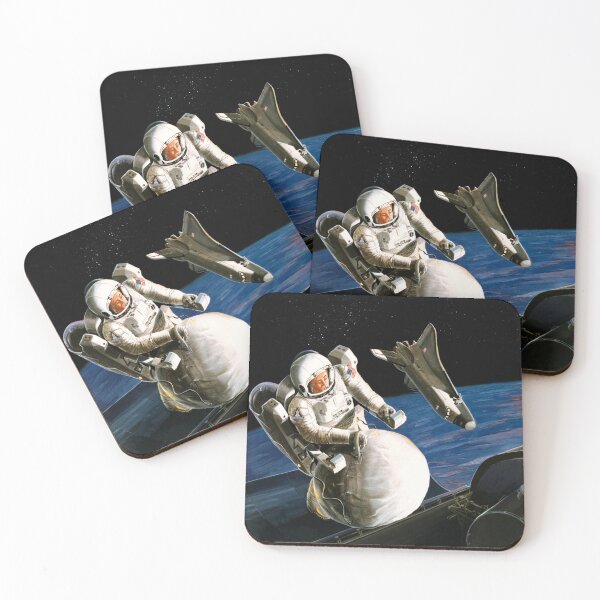 Item preview,  Astronaut enters the cargo bay of the Space Shuttle - 1978 Concept Art designed and sold by arthook.