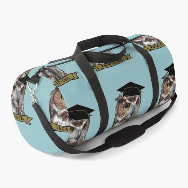 Item preview, Wet Owl with Graduation Cap, Know it Owl, Gift for Owl lover and Birthdays, Winterowl designed and sold by DiensDesign.