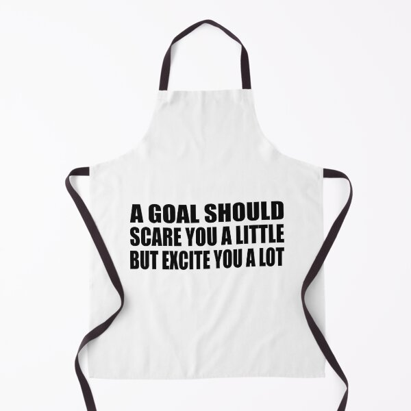 Item preview, A goal should scare you a little but excite you a lot designed and sold by Colorfulandfun.