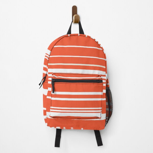 Item preview, Complex Stripes - Orange and White designed and sold by LAEC-Shop.