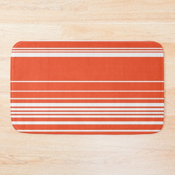 Item preview, Complex Stripes - Orange and White designed and sold by LAEC-Shop.