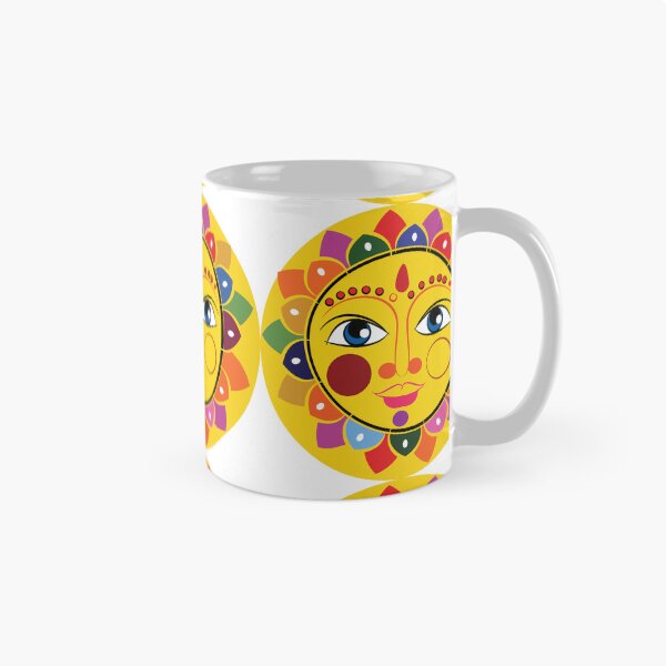 Item preview, The Sun in Indian folk art style. designed and sold by Kanchan1987.