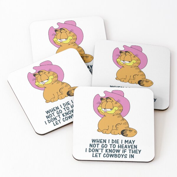 Item preview, When i die i may not go to heaven garfield  designed and sold by maskerclavinet.