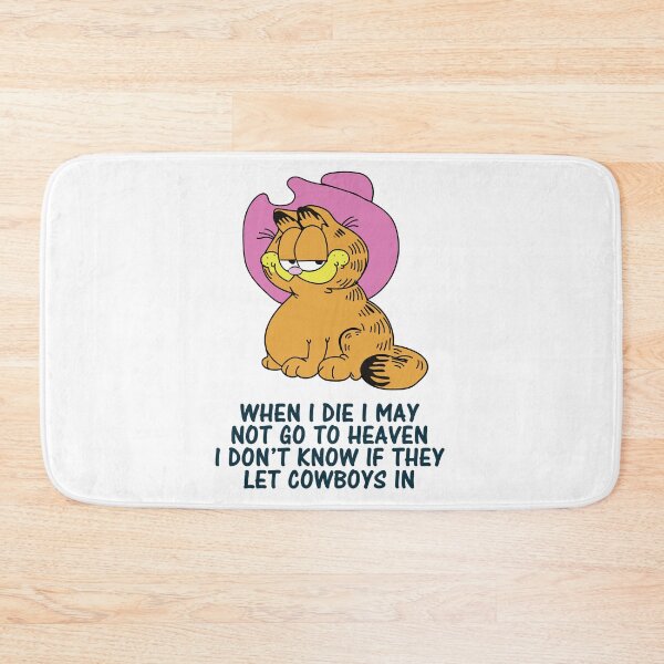 Item preview, When i die i may not go to heaven garfield  designed and sold by maskerclavinet.
