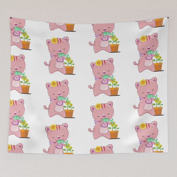 Item preview, Beautiful kitten eating fish. designed and sold by EMIPRINCESS.