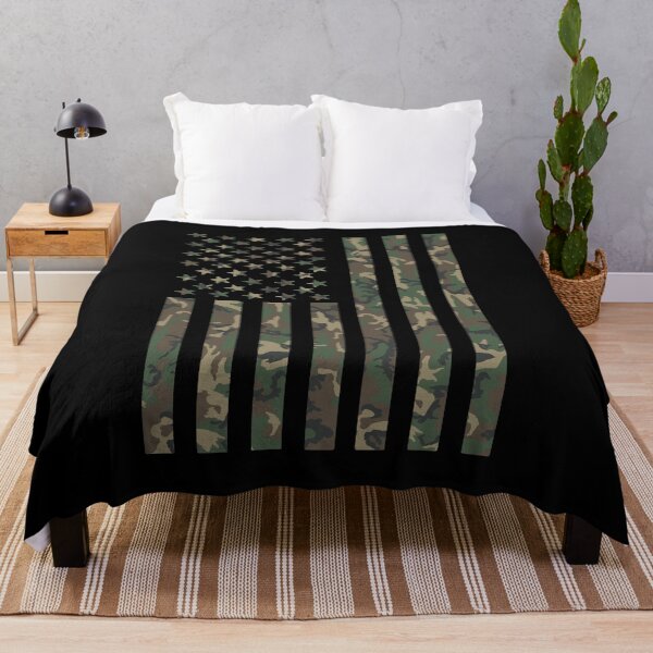 Item preview, Camo Hunting USA Flag designed and sold by Spoof-Tastic.