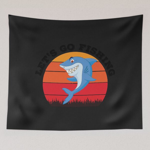 Item preview, Amy Shark let's go fishing cute Sticker designed and sold by romanl3.