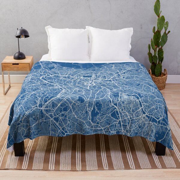 Item preview, Sao Paulo City Map of Brazil - Blueprint designed and sold by deMAP.