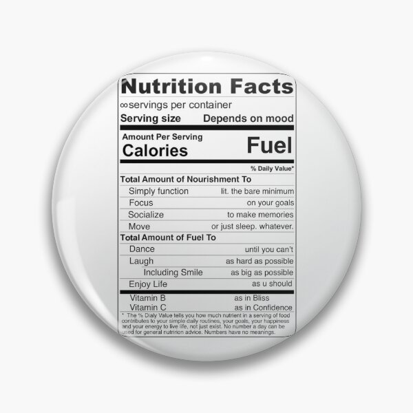 Item preview, Nutrition Facts Eating Disorder Recovery Edition  designed and sold by senaeksi.