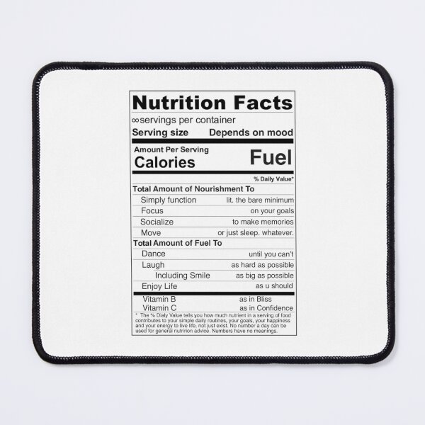 Item preview, Nutrition Facts Eating Disorder Recovery Edition  designed and sold by senaeksi.