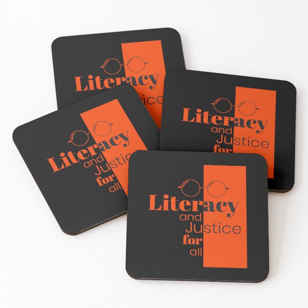Item preview, Literacy and Justice for all designed and sold by IllustrT.