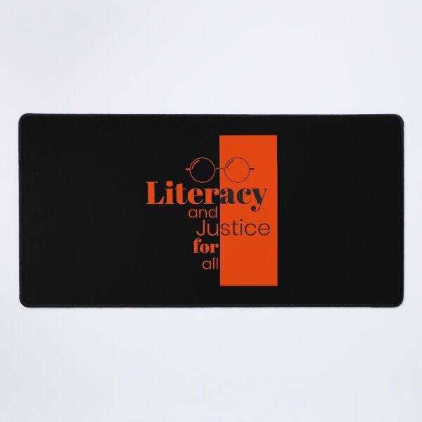 Item preview, Literacy and Justice for all designed and sold by IllustrT.