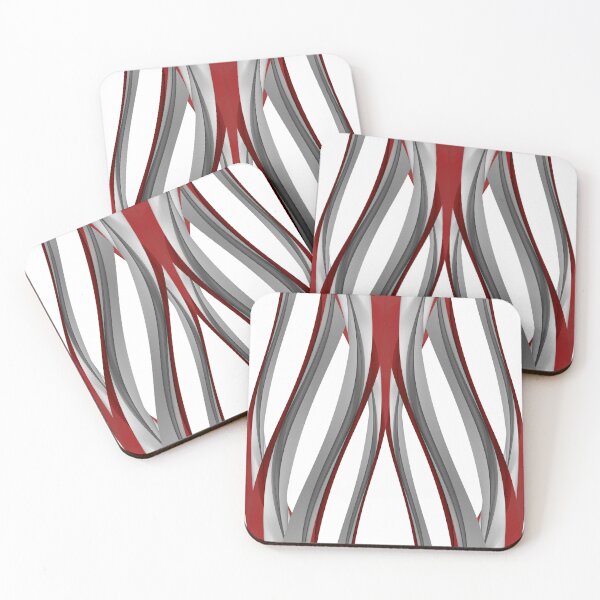 Item preview, red and gray spiral pattern designed and sold by Ferit Kurt.