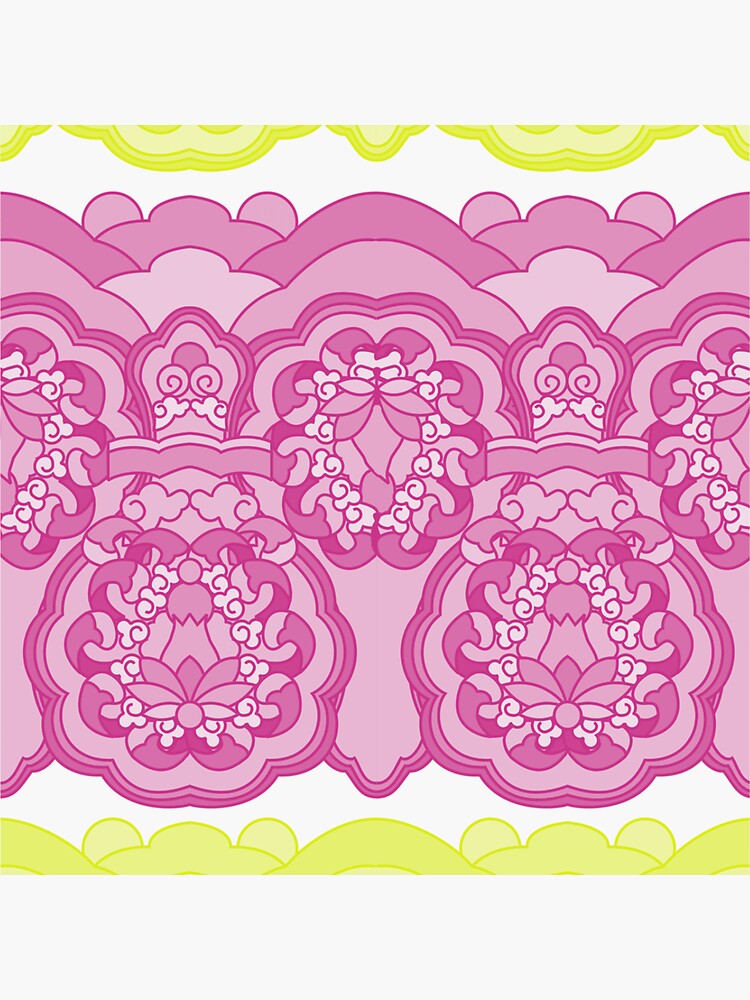 "korean flowers" Sticker by Beautifutebol Redbubble