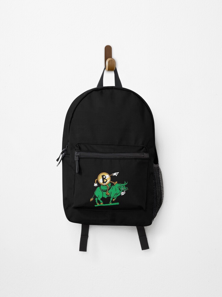 Thumbnail 1 of 3, Backpack, crypto designed and sold by Splinter300.