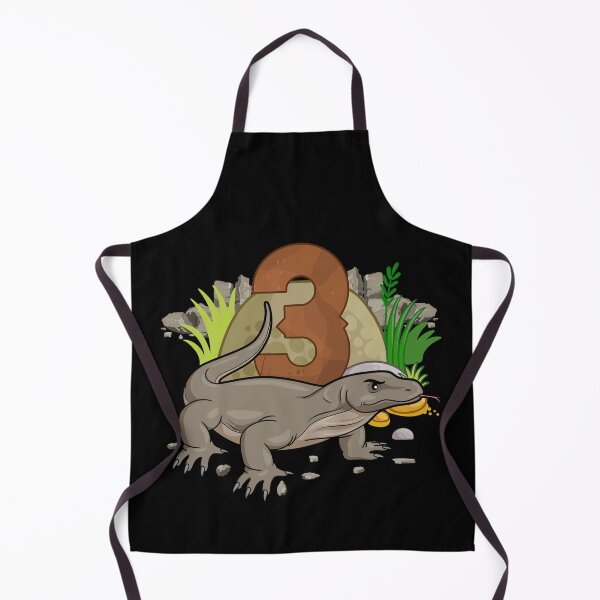 Item preview, Kids 3 Year Old Komodo dragon Reptile 3rd Birthday Party designed and sold by Stephen-Rotter.