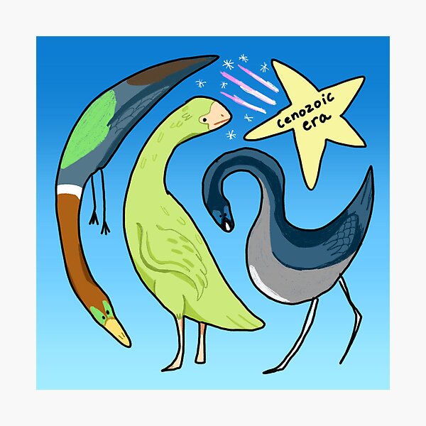 Artikel-Vorschau von Dinos aus dem Känozoikum, designt und verkauft von bigredbird.