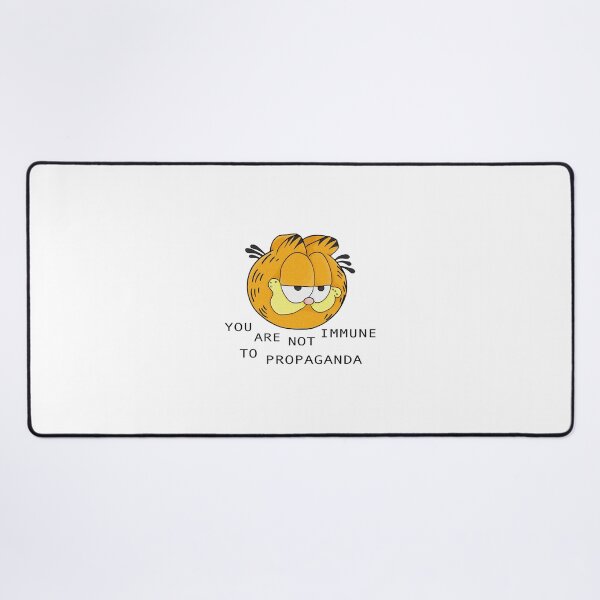 Artikelvorschau, Sie sind nicht immun gegen Propaganda - Garfield entworfen und verkauft von maskerclavinet.