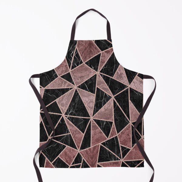 Item preview, black and rose Gold marble stain glass designed and sold by MrJean.