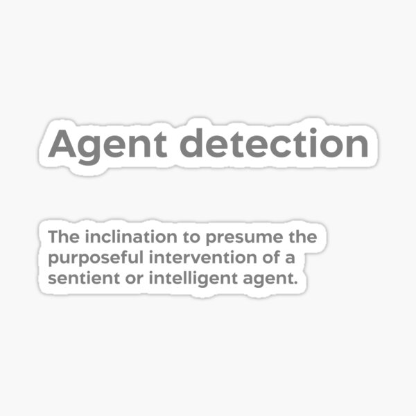 Item preview, Agent detection bias grey designed and sold by EdimQuotes.