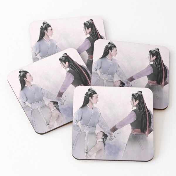 Item preview, THE UNTAMED Lámina A5 | Mo Dao Zu Shi | WangXian art print | fanart, Wei Wuxian, Lan Zhan, Jiang Cheng, Lan Xichen designed and sold by carolam.