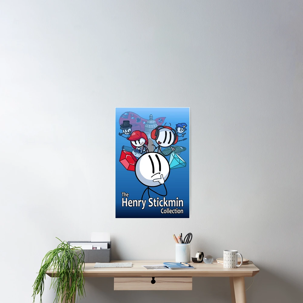 The Henry Stickmin Collection Video Game Canvas Poster Home Wall Painting  Decoration (No Frame) | Henry Stickmin Newgrounds | efarmers.ng