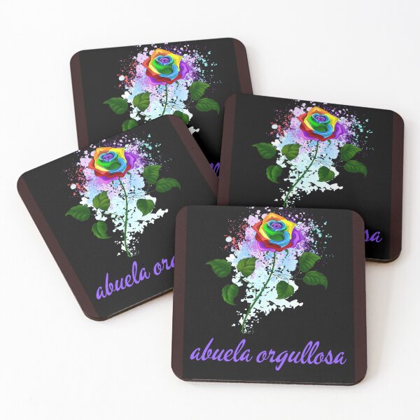 Item preview, Consciencia sobre el autismo~ diseño de rosa arcoíris y abuela orgullosa designed and sold by ForscarlettPub.