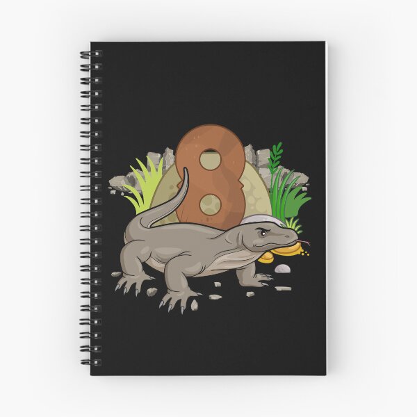 Item preview, Kids 8 Year Old Komodo dragon Reptile 8th Birthday Party designed and sold by Stephen-Rotter.