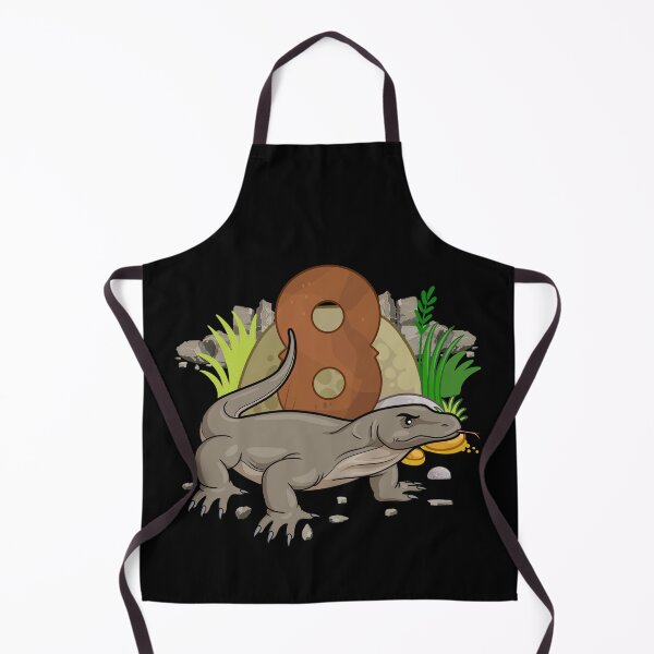 Item preview, Kids 8 Year Old Komodo dragon Reptile 8th Birthday Party designed and sold by Stephen-Rotter.