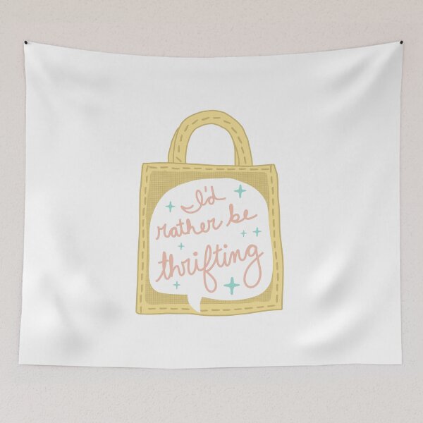 Item preview, I'd Rather Be Thrifting designed and sold by jenbucheli.