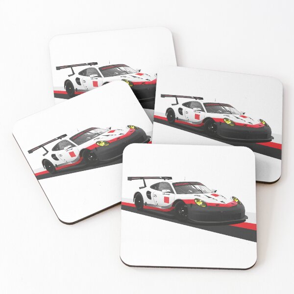 Item preview, German Race Car with gray and red stripes designed and sold by ApexFibers.