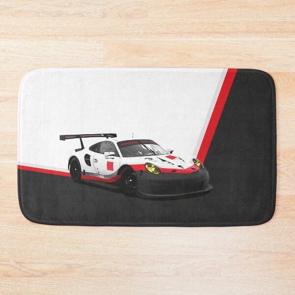 Item preview, German Race Car with gray and red stripes designed and sold by ApexFibers.