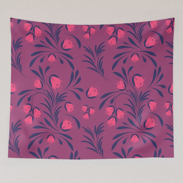 Item preview, Floral pattern designed and sold by Quotes-and-plus.
