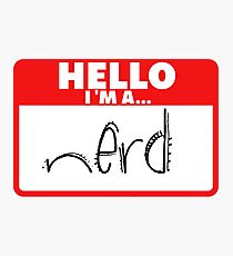 Nerd Photographic Print