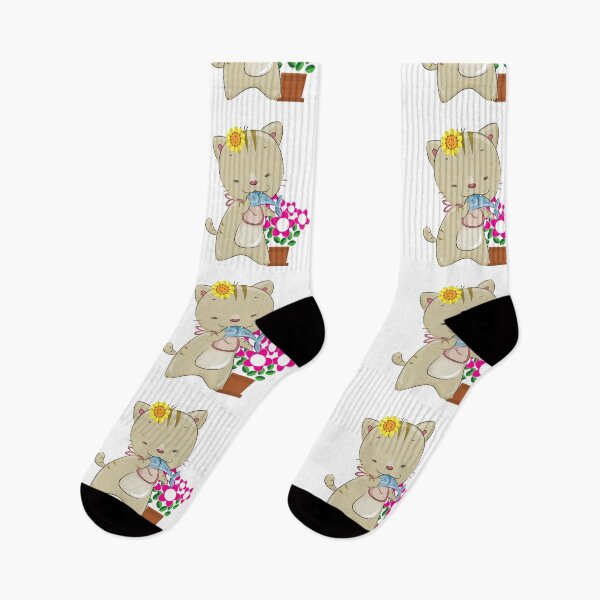 Item preview, Beautiful kitten eating fish. designed and sold by EMIPRINCESS.