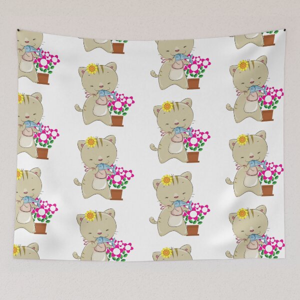 Item preview, Beautiful kitten eating fish. designed and sold by EMIPRINCESS.