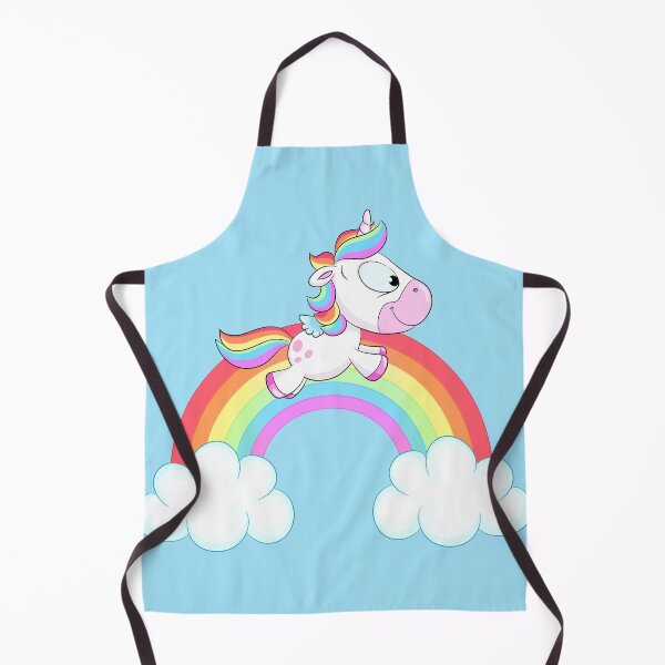 Item preview, Cute unicorn on rainbow designed and sold by Christine Wulf.