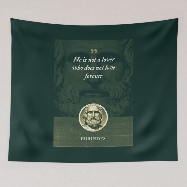 Item preview, Euripides - He is not a lover who does not love forever designed and sold by Syahrasi.