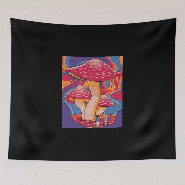 Item preview, Interstellar Mushroom Travel by Tobe Fonseca designed and sold by Tobe Fonseca®.