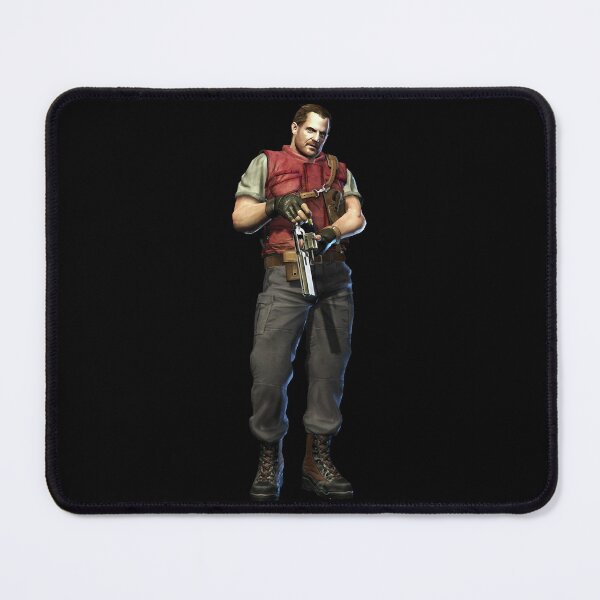 Item preview, Creative Survival Horror Video Game Alluring Resident Evil Barry Burton Gifts designed and sold by OverbayStraight.