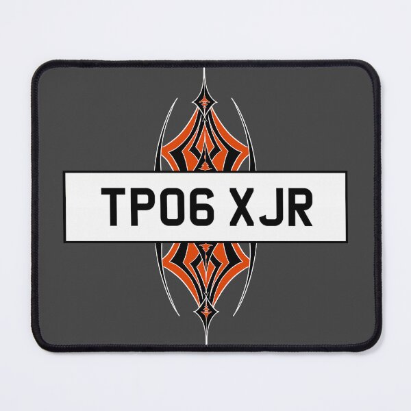 Item preview, Car registration plate, with car hex colour code background and custom stripes. designed and sold by Elizabeth-Banks.