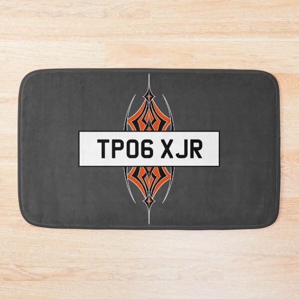 Item preview, Car registration plate, with car hex colour code background and custom stripes. designed and sold by Elizabeth-Banks.