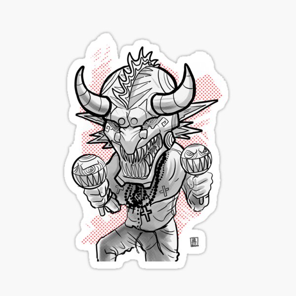 Diablos de Yare Sticker